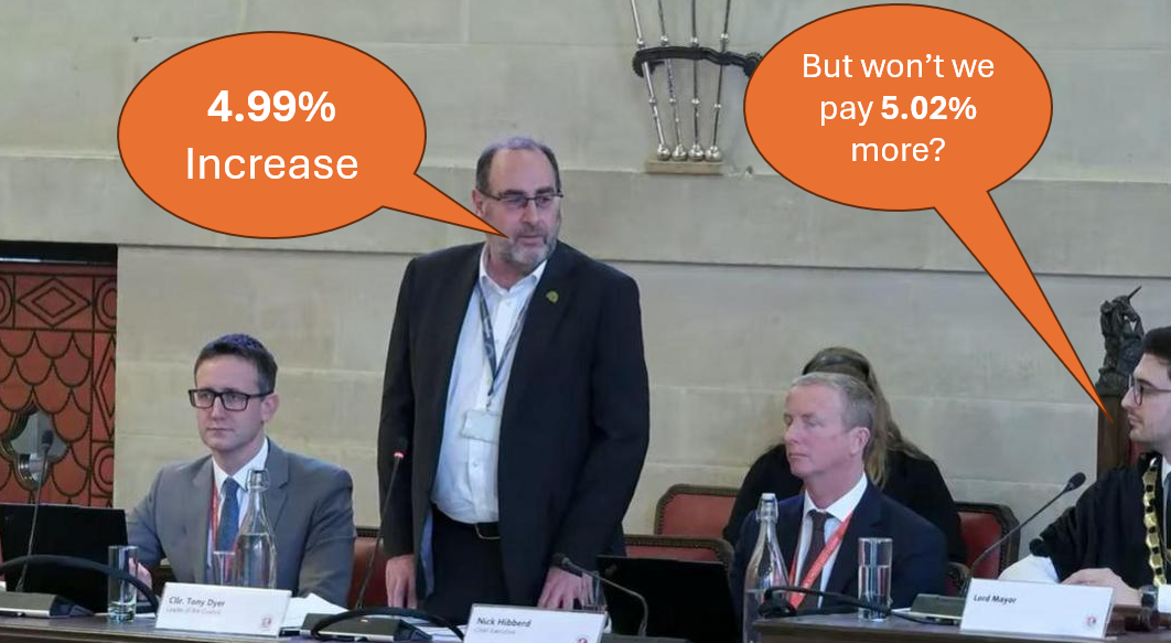 Here is your real Council Tax Bill